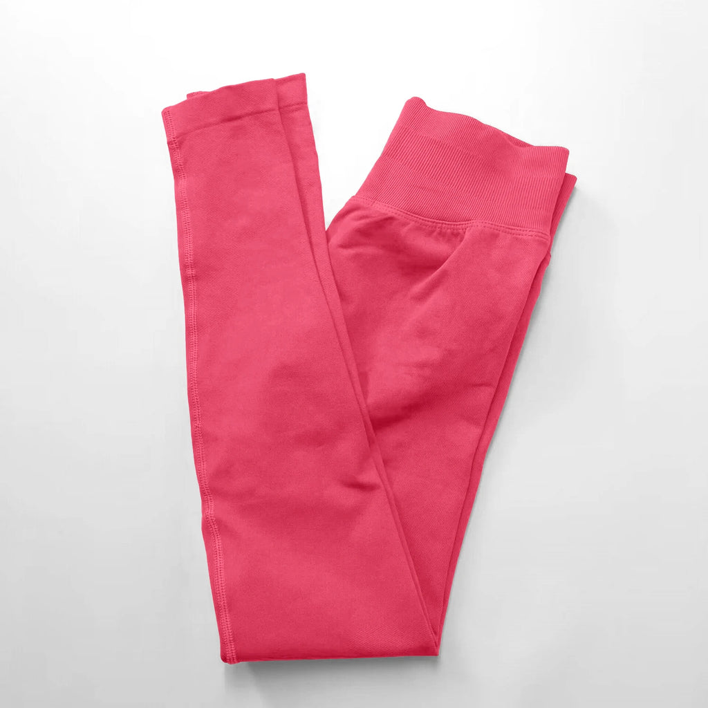 Seamless Leggings Sports Women Gym Wear Clothes Outfit Yoga Pants Squat Proof Fitness Running Scrunch Bum Tights