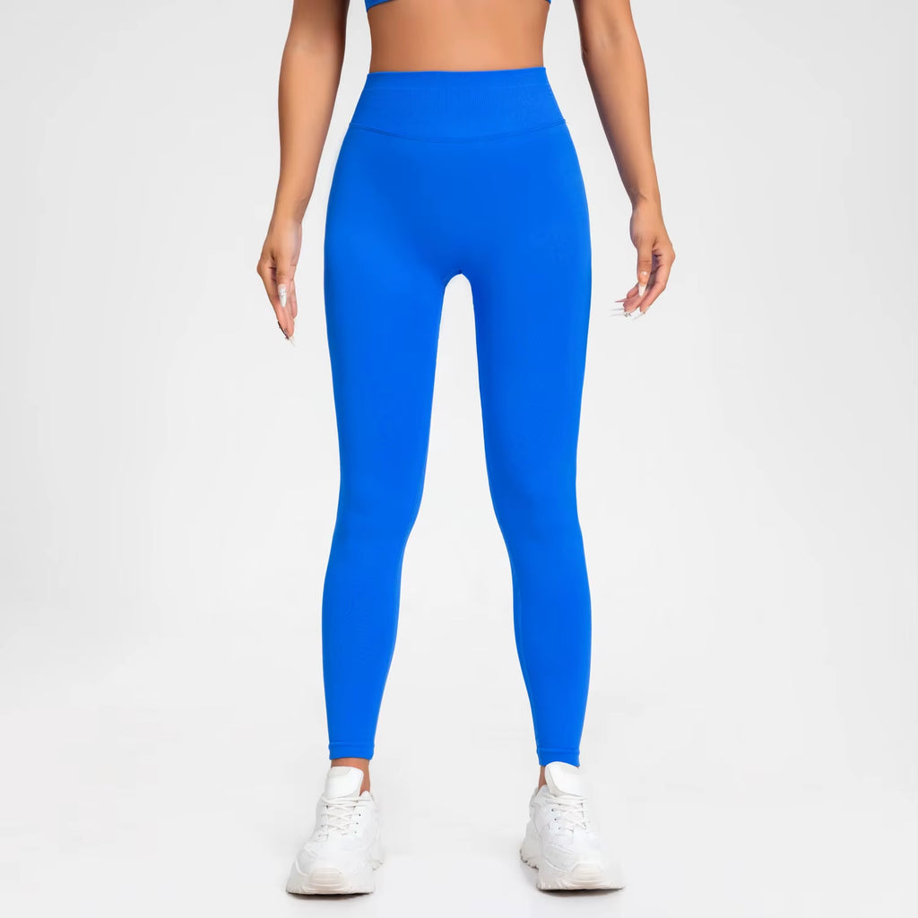 Seamless Leggings Sports Women Gym Wear Clothes Outfit Yoga Pants Squat Proof Fitness Running Scrunch Bum Tights