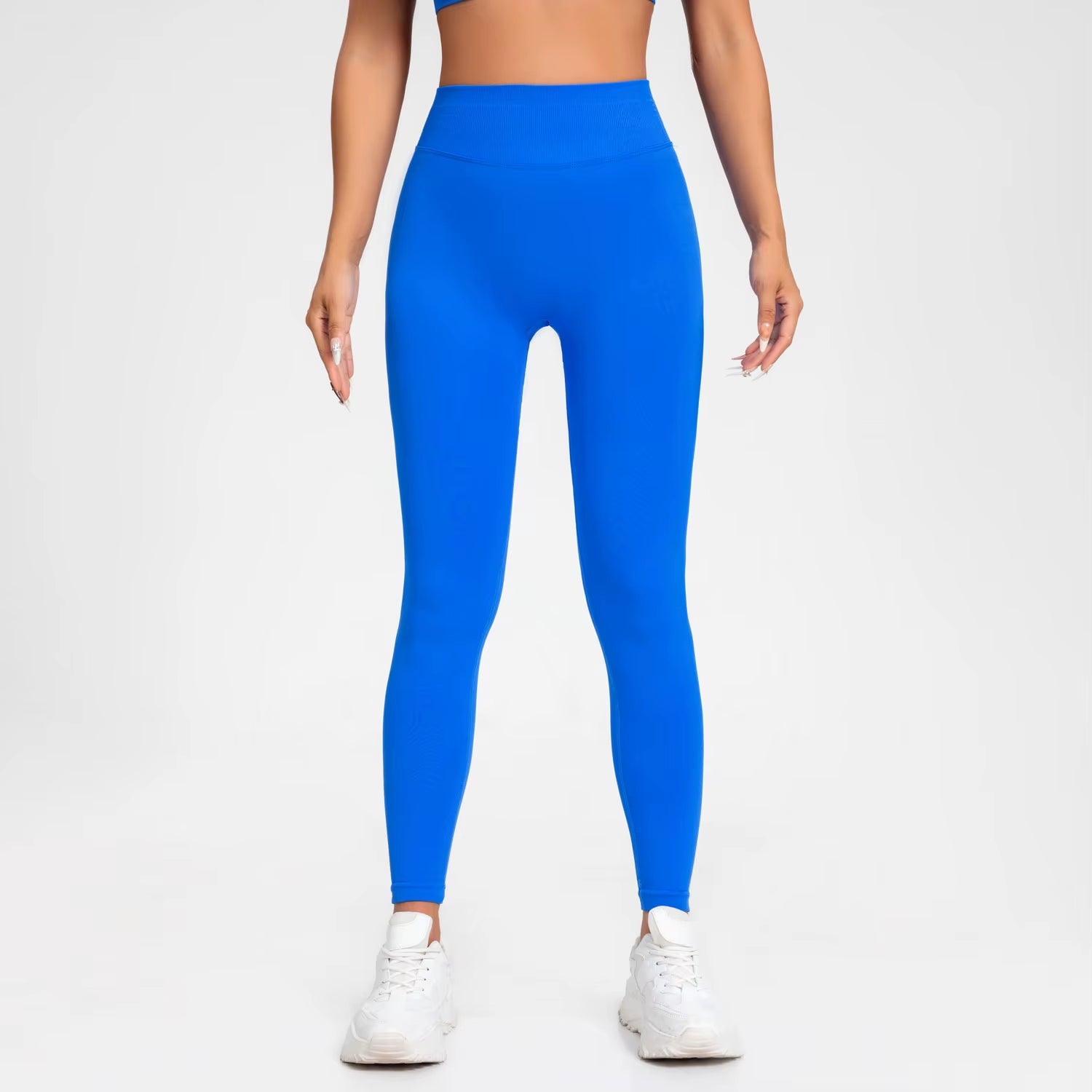 Seamless Leggings Sports Women Gym Wear Clothes Outfit Yoga Pants Squat Proof Fitness Running Scrunch Bum Tights
