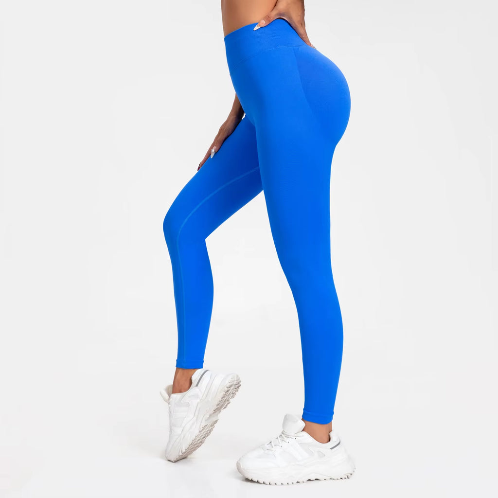 Seamless Leggings Sports Women Gym Wear Clothes Outfit Yoga Pants Squat Proof Fitness Running Scrunch Bum Tights